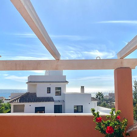 Villa With Heated Private Pool, Sea View& Turkish Sauna Benalmádena Extérieur photo