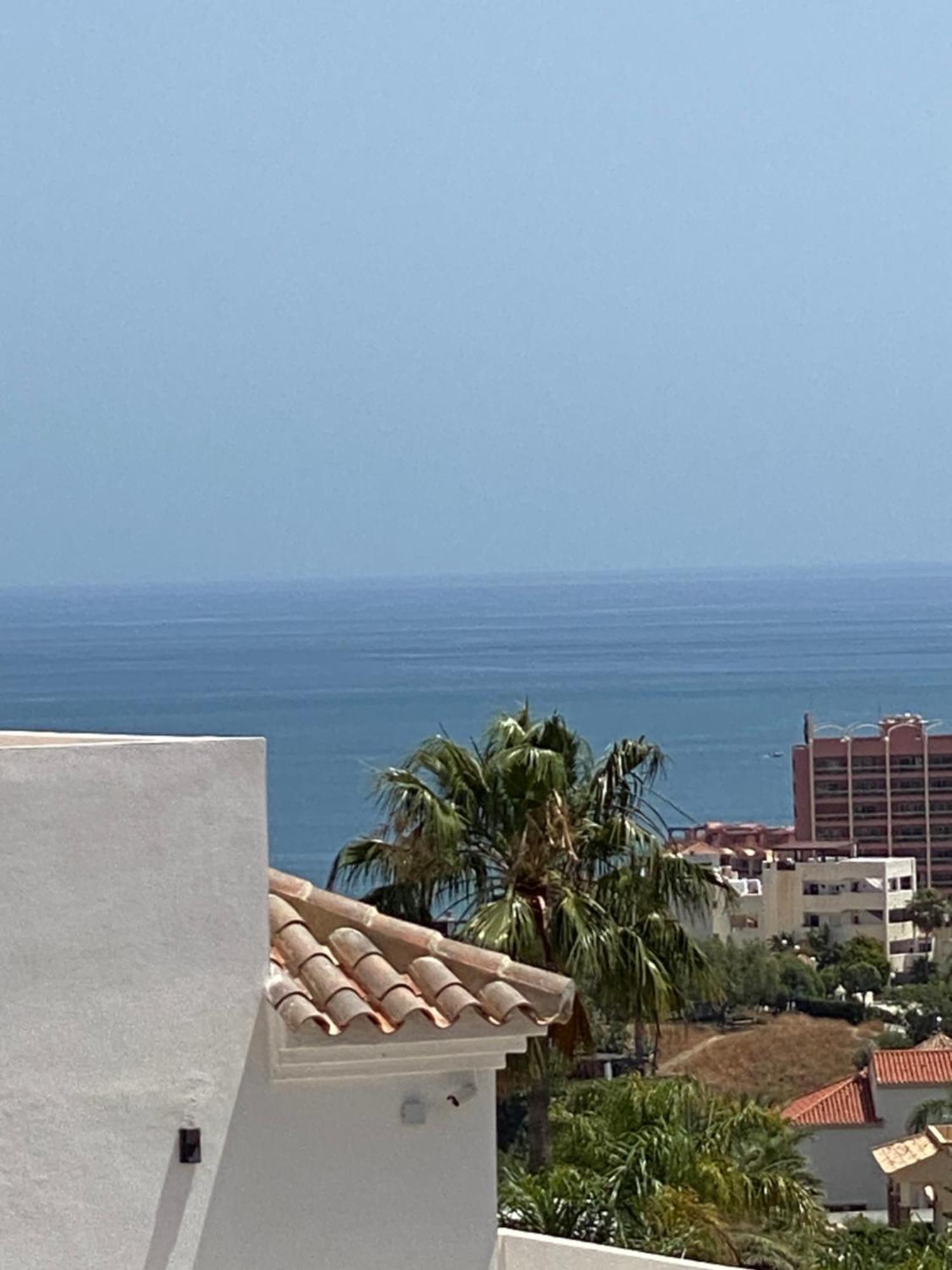 Villa With Heated Private Pool, Sea View& Turkish Sauna Benalmádena Extérieur photo